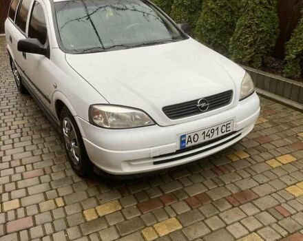 Белый Опель Астра, объемом двигателя 1.7 л и пробегом 314 тыс. км за 3800 $, фото 2 на Automoto.ua