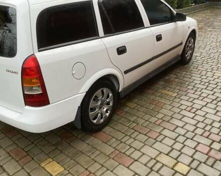 Белый Опель Астра, объемом двигателя 1.7 л и пробегом 314 тыс. км за 3800 $, фото 1 на Automoto.ua