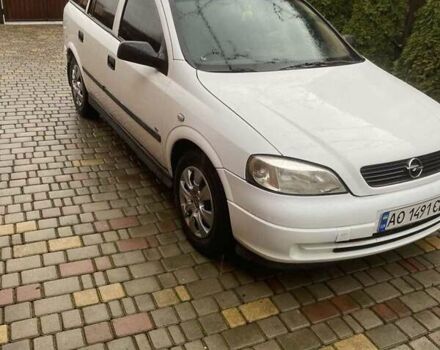 Белый Опель Астра, объемом двигателя 1.7 л и пробегом 314 тыс. км за 3800 $, фото 16 на Automoto.ua