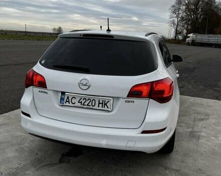 Опель Астра 2011 у Ковель на Automoto.ua Білий Опель Астра, об'ємом двигуна 1.7 л та пробігом 257 тис. км за 7299 $, фото 2 на Automoto.ua
