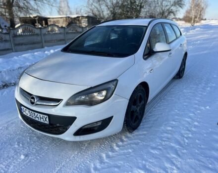 Белый Опель Астра, объемом двигателя 1.2 л и пробегом 287 тыс. км за 5600 $, фото 16 на Automoto.ua
