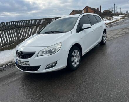 Белый Опель Астра, объемом двигателя 1.3 л и пробегом 298 тыс. км за 5999 $, фото 2 на Automoto.ua
