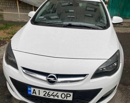Опель Астра 2013 в Фастове на Automoto.ua Белый Опель Астра, объемом двигателя 1.7 л и пробегом 296 тыс. км за 8000 $, фото 4 на Automoto.ua