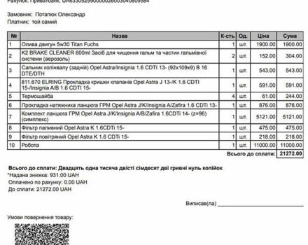 Белый Опель Астра, объемом двигателя 1.6 л и пробегом 199 тыс. км за 10999 $, фото 29 на Automoto.ua