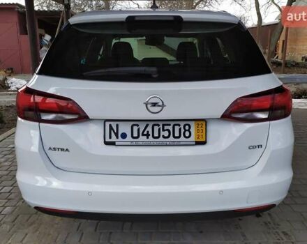 Белый Опель Астра, объемом двигателя 1.6 л и пробегом 160 тыс. км за 11800 $, фото 13 на Automoto.ua