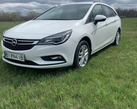Белый Опель Астра, объемом двигателя 1.6 л и пробегом 163 тыс. км за 12100 $, фото 1 на Automoto.ua