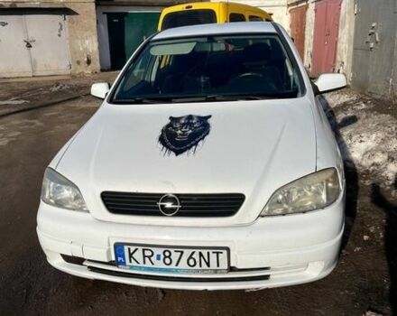 Білий Опель Астра, об'ємом двигуна 2 л та пробігом 334 тис. км за 1500 $, фото 1 на Automoto.ua