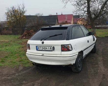 Белый Опель Астра, объемом двигателя 1.6 л и пробегом 333 тыс. км за 1100 $, фото 1 на Automoto.ua