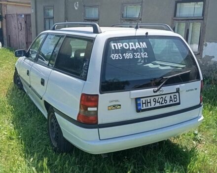 Белый Опель Астра, объемом двигателя 1.7 л и пробегом 960 тыс. км за 2500 $, фото 1 на Automoto.ua