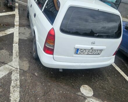 Білий Опель Астра, об'ємом двигуна 2 л та пробігом 268 тис. км за 1908 $, фото 1 на Automoto.ua