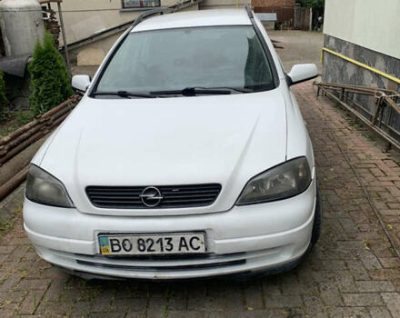 Белый Опель Астра, объемом двигателя 1.7 л и пробегом 400 тыс. км за 2400 $, фото 1 на Automoto.ua