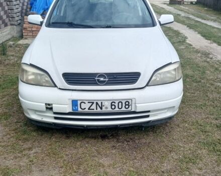 Белый Опель Астра, объемом двигателя 1.7 л и пробегом 400 тыс. км за 600 $, фото 1 на Automoto.ua