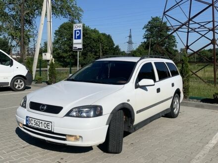 Белый Опель Астра, объемом двигателя 2 л и пробегом 420 тыс. км за 2050 $, фото 1 на Automoto.ua