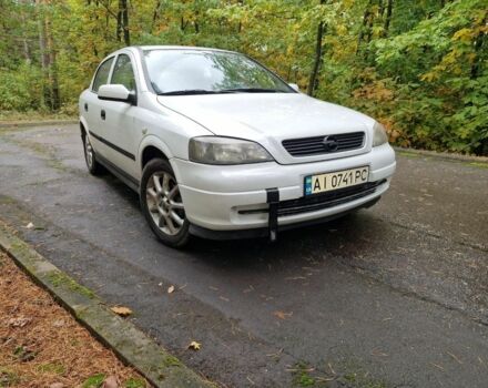 Белый Опель Астра, объемом двигателя 1.4 л и пробегом 380 тыс. км за 2000 $, фото 1 на Automoto.ua