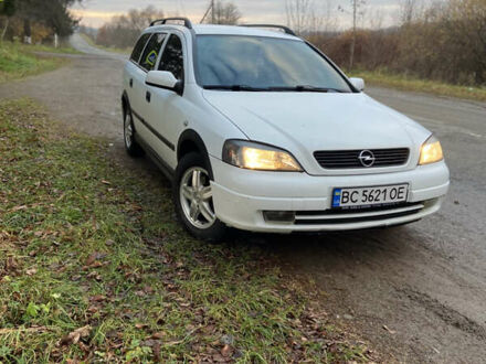 Белый Опель Астра, объемом двигателя 2 л и пробегом 410 тыс. км за 2900 $, фото 1 на Automoto.ua