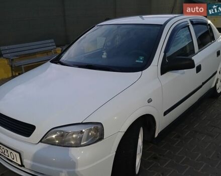 Белый Опель Астра, объемом двигателя 2 л и пробегом 239 тыс. км за 3000 $, фото 1 на Automoto.ua