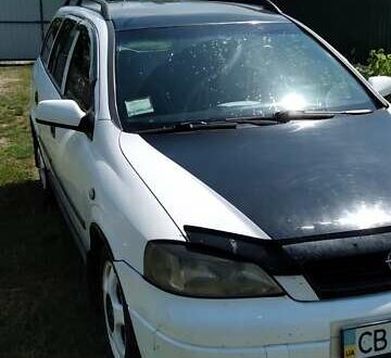 Белый Опель Астра, объемом двигателя 1.6 л и пробегом 294 тыс. км за 3500 $, фото 1 на Automoto.ua