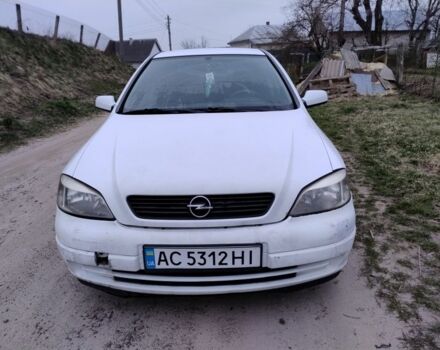 Білий Опель Астра, об'ємом двигуна 1.4 л та пробігом 100 тис. км за 2300 $, фото 1 на Automoto.ua