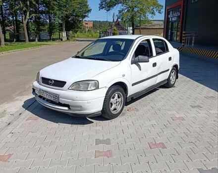 Белый Опель Астра, объемом двигателя 1.39 л и пробегом 380 тыс. км за 1399 $, фото 1 на Automoto.ua