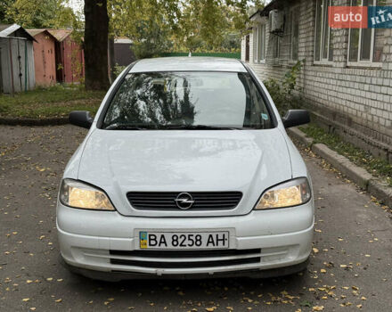 Белый Опель Астра, объемом двигателя 1.7 л и пробегом 290 тыс. км за 1750 $, фото 1 на Automoto.ua