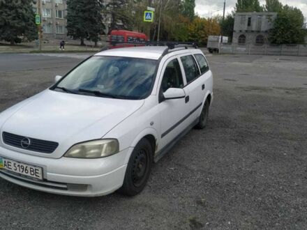 Опель Астра 2001 у Дніпро (Дніпропетровську) на Automoto.ua Білий Опель Астра, об'ємом двигуна 1.6 л та пробігом 510 тис. км за 1700 $, фото 1 на Automoto.ua