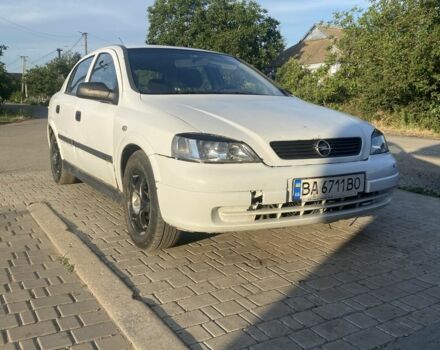 Белый Опель Астра, объемом двигателя 1.6 л и пробегом 1 тыс. км за 1350 $, фото 1 на Automoto.ua