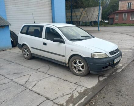 Белый Опель Астра, объемом двигателя 2 л и пробегом 270 тыс. км за 1000 $, фото 1 на Automoto.ua