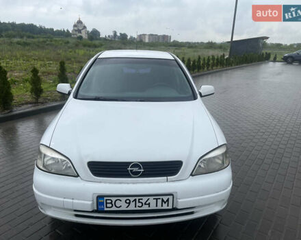 Білий Опель Астра, об'ємом двигуна 1.6 л та пробігом 274 тис. км за 2100 $, фото 1 на Automoto.ua