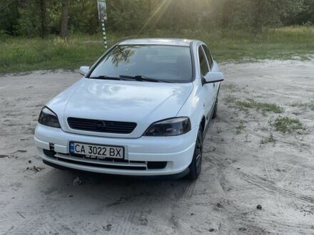 Опель Астра 2001 в Золотоноше на Automoto.ua Белый Опель Астра, объемом двигателя 1.2 л и пробегом 236 тыс. км за 3400 $, фото 1 на Automoto.ua