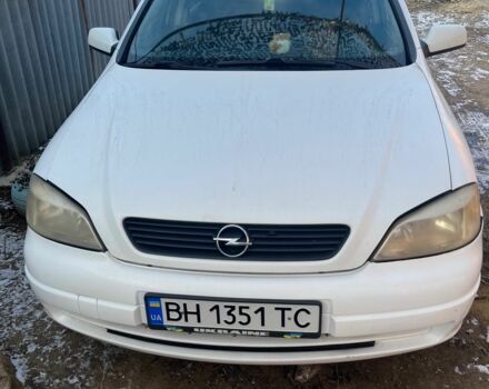 Белый Опель Астра, объемом двигателя 1.2 л и пробегом 239 тыс. км за 2500 $, фото 1 на Automoto.ua