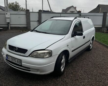 Білий Опель Астра, об'ємом двигуна 1.6 л та пробігом 435 тис. км за 1300 $, фото 1 на Automoto.ua