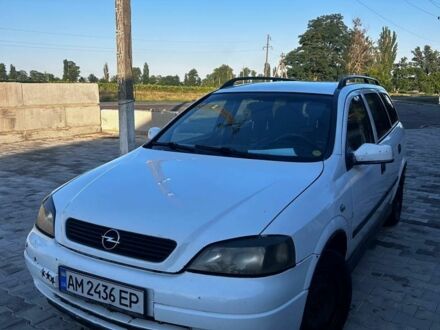 Опель Астра 2002 в Виннице на Automoto.ua Белый Опель Астра, объемом двигателя 2 л и пробегом 323 тыс. км за 1400 $, фото 1 на Automoto.ua