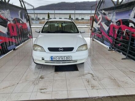 Белый Опель Астра, объемом двигателя 1.6 л и пробегом 266 тыс. км за 3700 $, фото 1 на Automoto.ua