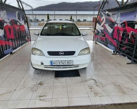 Белый Опель Астра, объемом двигателя 1.6 л и пробегом 266 тыс. км за 3700 $, фото 1 на Automoto.ua