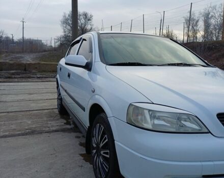 Белый Опель Астра, объемом двигателя 1.4 л и пробегом 233 тыс. км за 4000 $, фото 1 на Automoto.ua