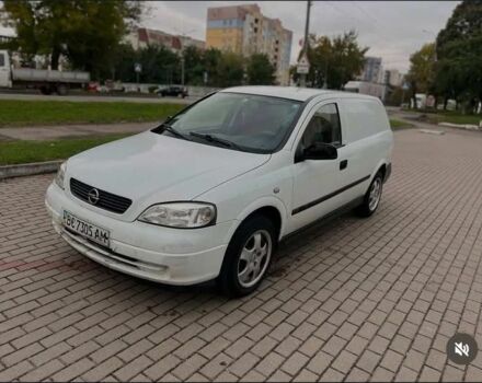 Белый Опель Астра, объемом двигателя 1.7 л и пробегом 283 тыс. км за 1800 $, фото 1 на Automoto.ua