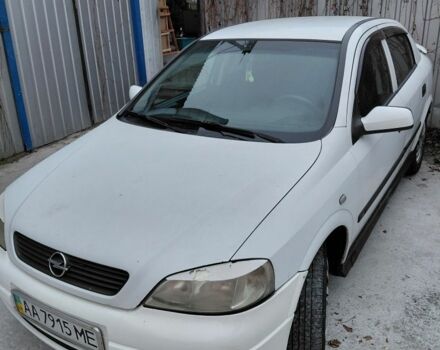 Белый Опель Астра, объемом двигателя 1.4 л и пробегом 260 тыс. км за 2200 $, фото 1 на Automoto.ua
