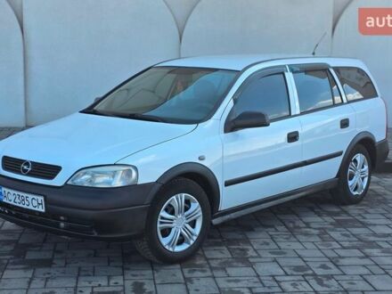 Белый Опель Астра, объемом двигателя 1.36 л и пробегом 328 тыс. км за 2850 $, фото 1 на Automoto.ua