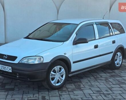 Белый Опель Астра, объемом двигателя 1.36 л и пробегом 328 тыс. км за 2850 $, фото 1 на Automoto.ua