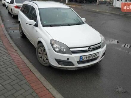 Белый Опель Астра, объемом двигателя 1.9 л и пробегом 160 тыс. км за 6000 $, фото 1 на Automoto.ua