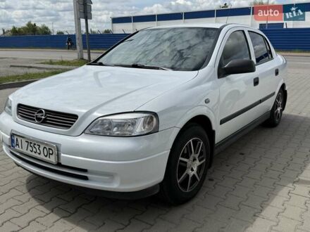 Опель Астра 2007 в Калинівка на Automoto.ua Белый Опель Астра, объемом двигателя 1.4 л и пробегом 46 тыс. км за 5000 $, фото 1 на Automoto.ua
