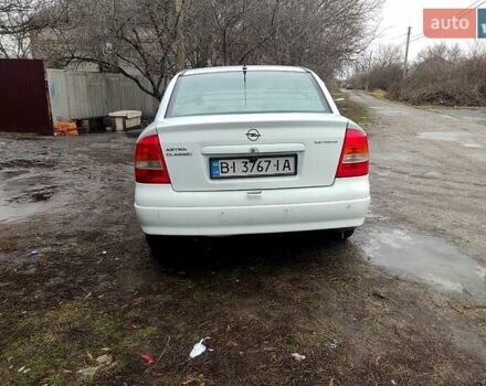 Белый Опель Астра, объемом двигателя 1.4 л и пробегом 296 тыс. км за 3200 $, фото 1 на Automoto.ua
