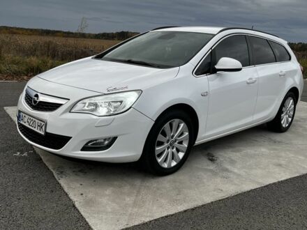 Опель Астра 2011 в Ковель на Automoto.ua Белый Опель Астра, объемом двигателя 1.7 л и пробегом 257 тыс. км за 7299 $, фото 1 на Automoto.ua