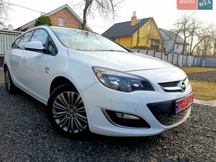 Белый Опель Астра, объемом двигателя 1.4 л и пробегом 203 тыс. км за 6400 $, фото 1 на Automoto.ua