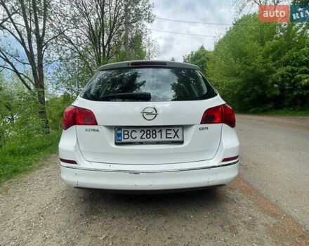 Белый Опель Астра, объемом двигателя 1.7 л и пробегом 280 тыс. км за 5999 $, фото 1 на Automoto.ua
