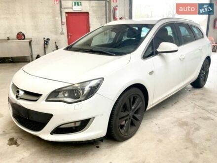 Белый Опель Астра, объемом двигателя 1.6 л и пробегом 230 тыс. км за 9500 $, фото 1 на Automoto.ua