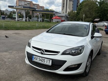 Белый Опель Астра, объемом двигателя 1.6 л и пробегом 123 тыс. км за 8500 $, фото 1 на Automoto.ua