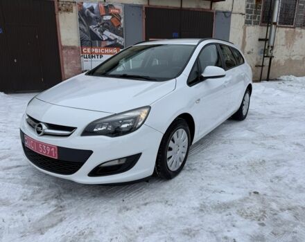 Белый Опель Астра, объемом двигателя 1.6 л и пробегом 195 тыс. км за 7500 $, фото 1 на Automoto.ua