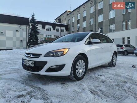 Белый Опель Астра, объемом двигателя 1.6 л и пробегом 227 тыс. км за 7700 $, фото 1 на Automoto.ua