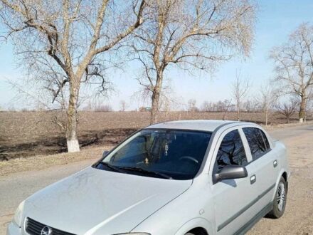 Бежевый Опель Астра, объемом двигателя 1.6 л и пробегом 165 тыс. км за 4000 $, фото 1 на Automoto.ua